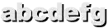 abcdefg