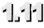 1.11