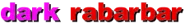 dark rabarbar