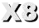 X8