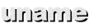 uname